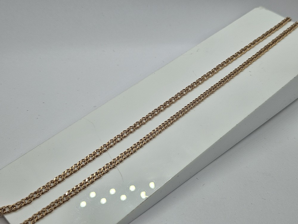 ЦПР2585 ЦЕПЬ ПУСТОТЕЛАЯ Ромб двойной (Au 585)