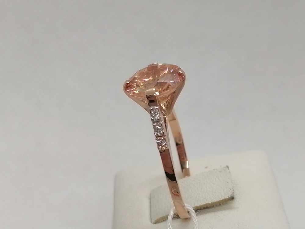 КОЛКМИ585 КОЛЬЦО С КАМНЯМИ (Au 585)