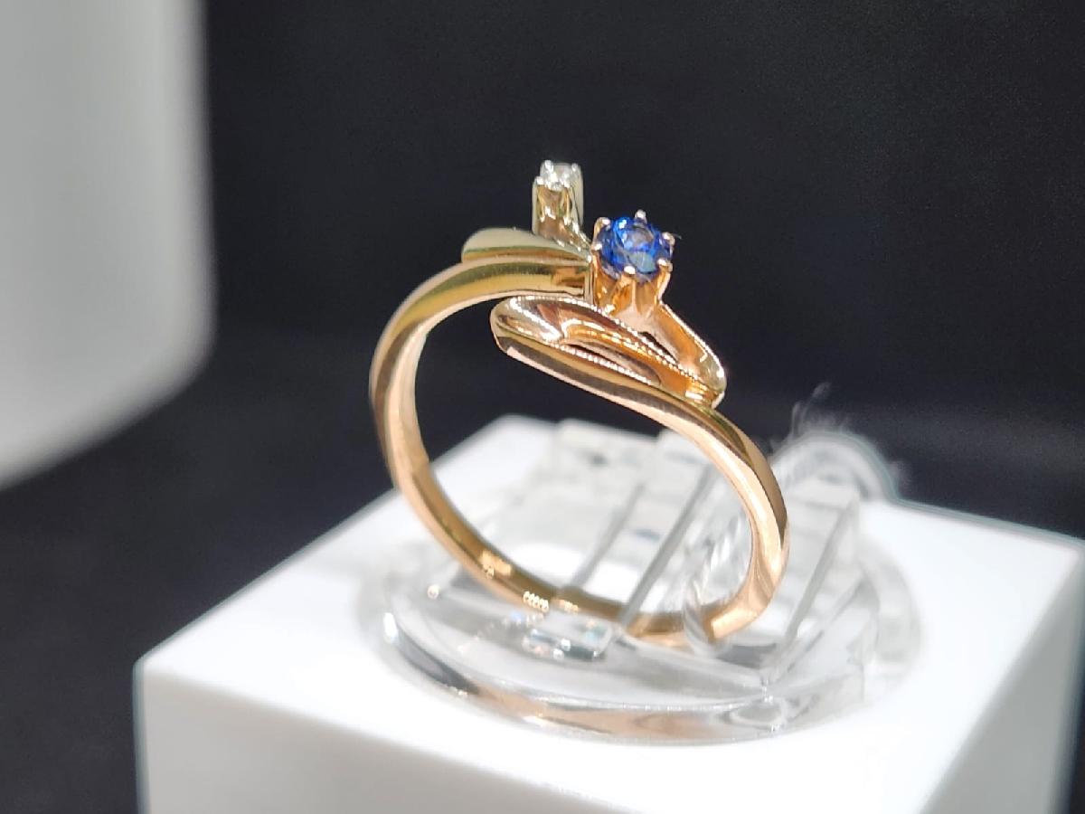 КОЛЬЦО БРИЛЛИАНТ Au 585