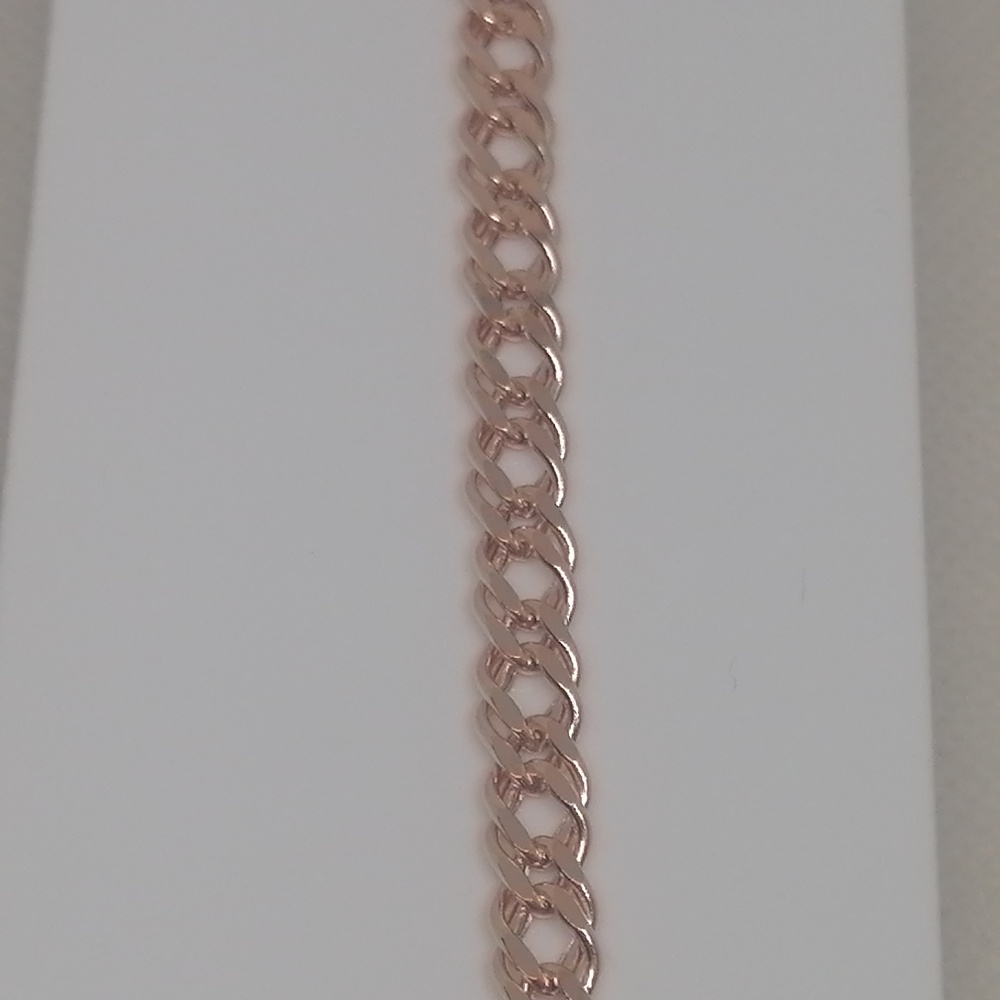 БРАСЛЕТ ПУСТОТЕЛЫЙ Ромб двойной (Au 585)