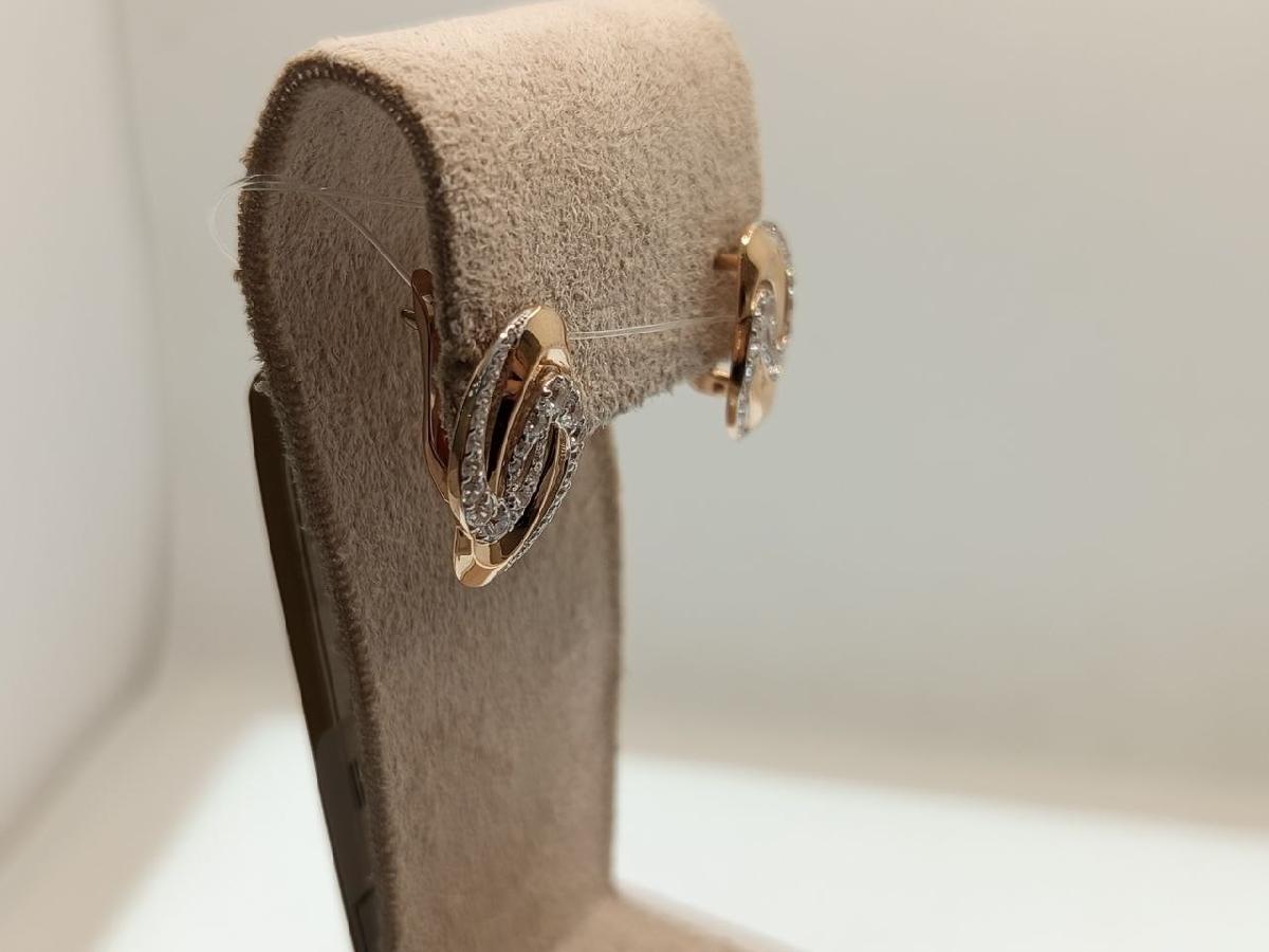 СЕРЬГИ С КАМНЯМИ (Au 585)