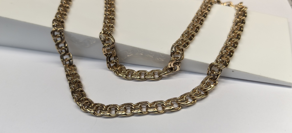 ЦЛБС585 ЦЕПЬ ПОЛНОВЕСНАЯ Бисмарк (Au 585)