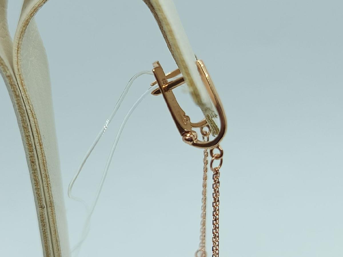 СЕРЬГИ БЕЗ КАМНЯ (Au 585)