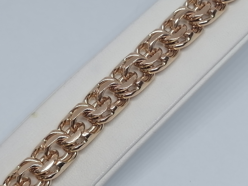 БРАСЛЕТ ПОЛНОВЕСНЫЙ Бисмарк (Au 585)