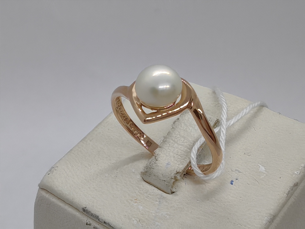 КОЛКМ585 КОЛЬЦО С КАМНЕМ (Au 585)