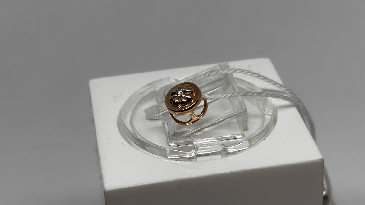 ПОДКМ585 ПОДВЕСКА С КАМНЕМ (Au 585)