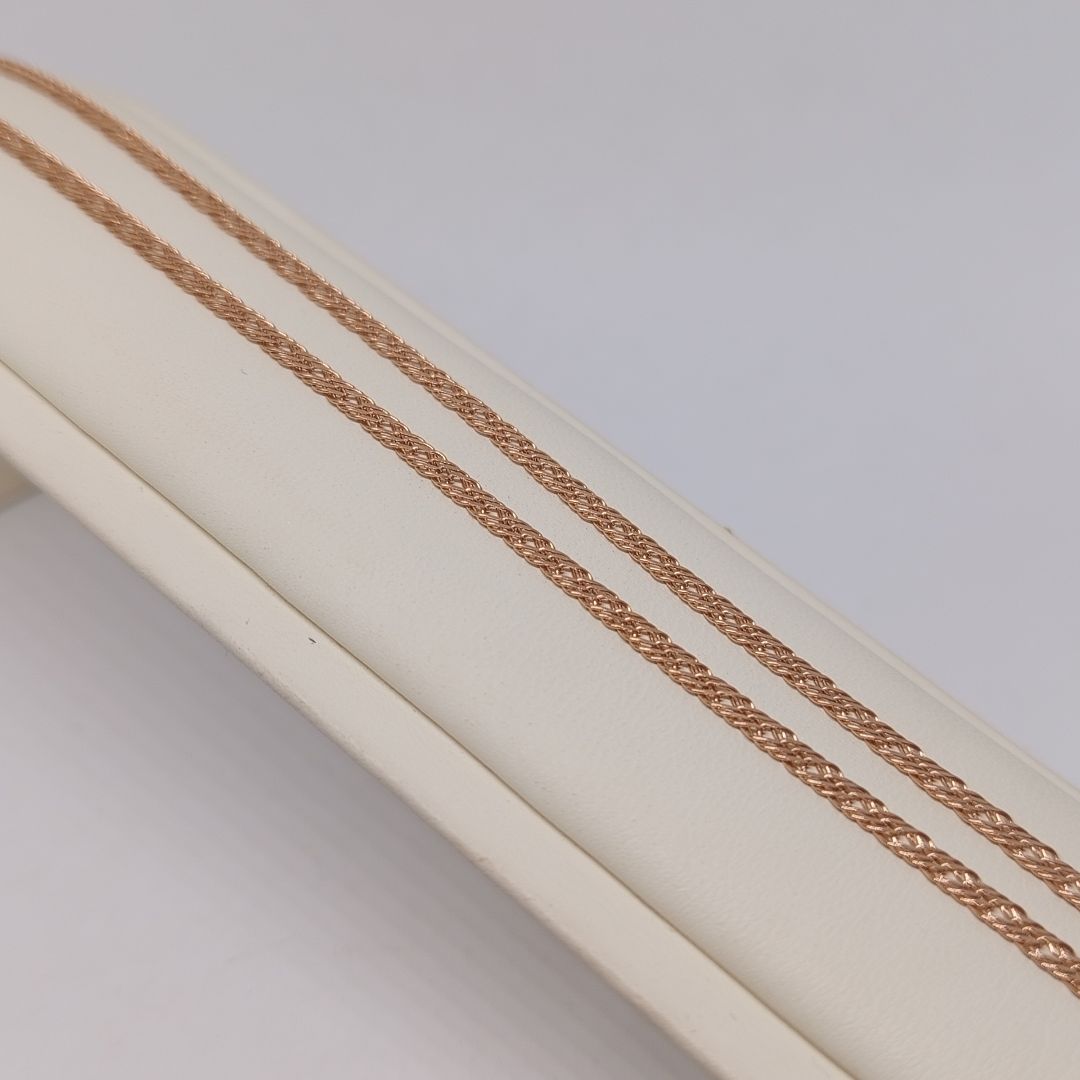 ЦЛР3585 ЦЕПЬ ПОЛНОВЕСНАЯ Ромб тройной (Au 585)