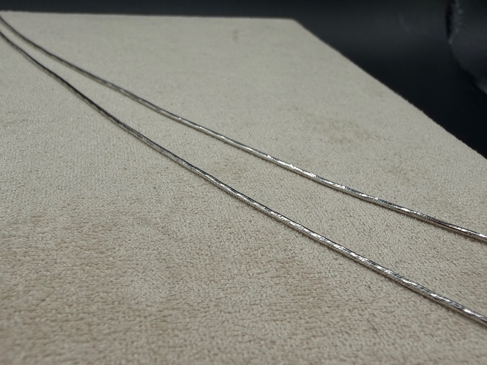 ЦЕПЬ ПУСТОТЕЛАЯ Жгут(снейк) (Au 585)