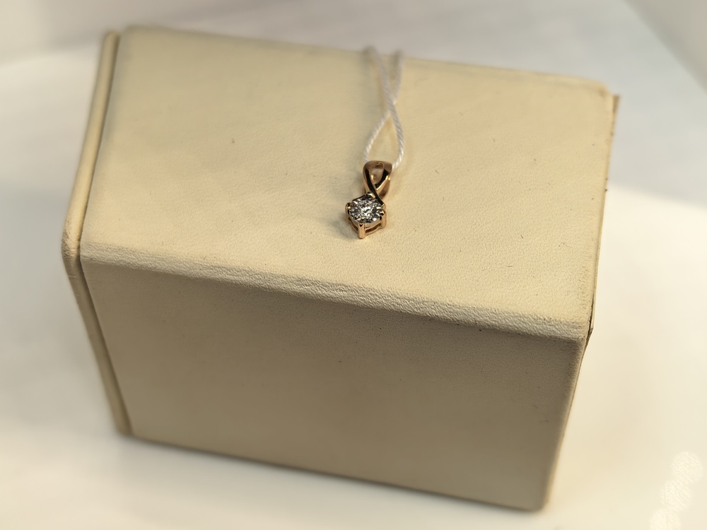 ПОДВЕСКА БРИЛЛИАНТ Au 585