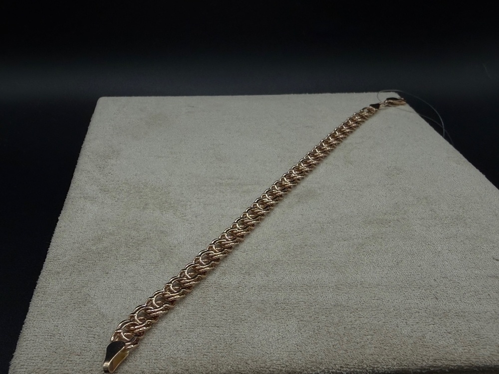 БРАСЛЕТ ПОЛНОВЕСНЫЙ Бисмарк (Au 585)