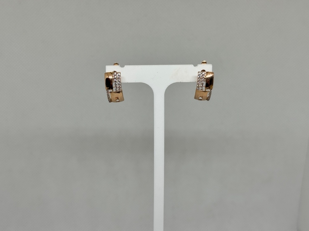 СЕРЬГИ С КАМНЯМИ (Au 585)