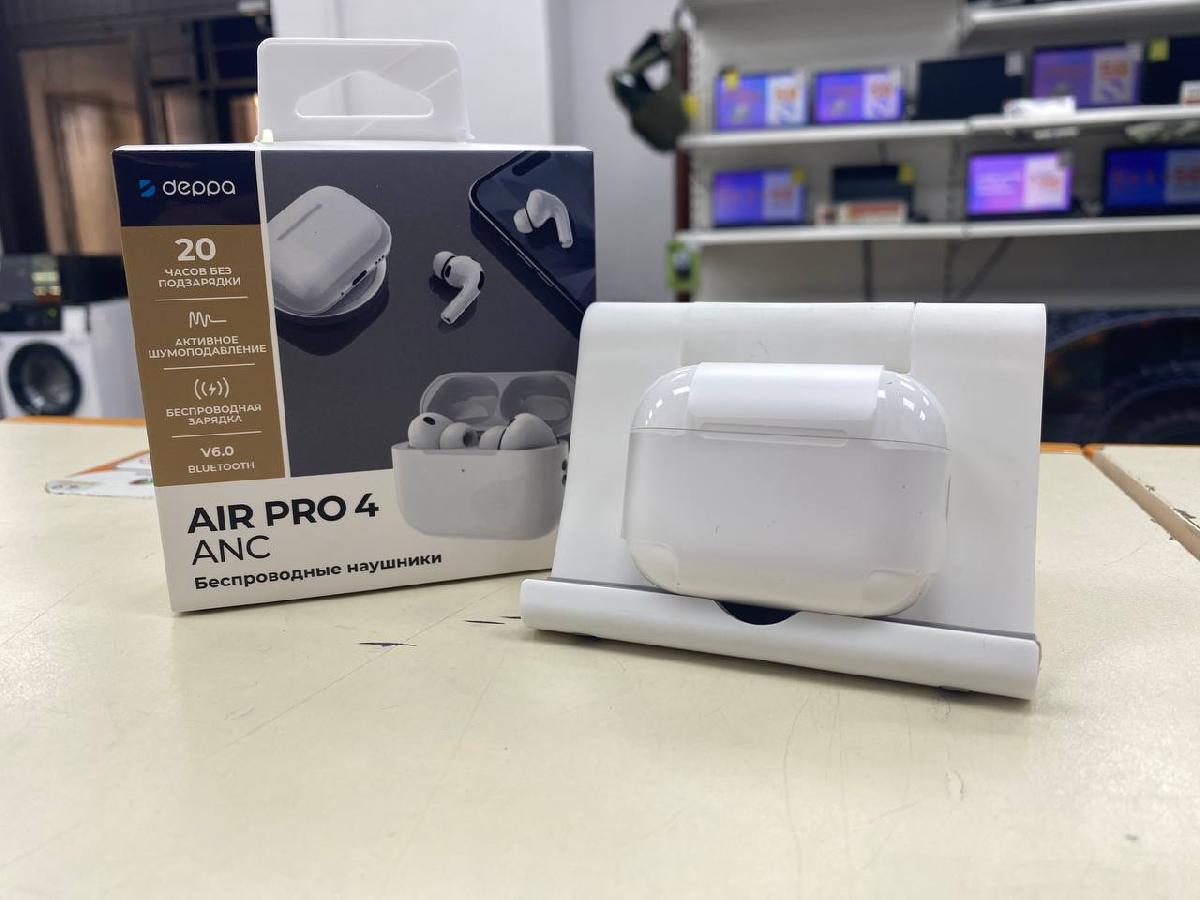 Наушники беспроводные Deppa 44231 Air Pro 4 ANC