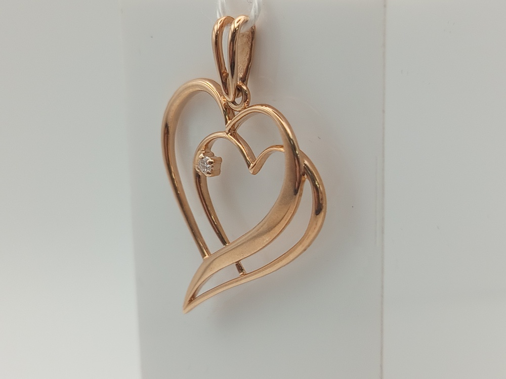 ПОДВЕСКА БРИЛЛИАНТ Au 585