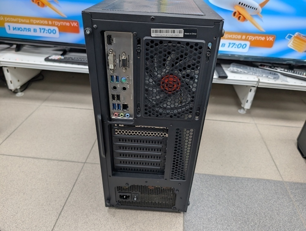 Системный блок ZALMAN; Core i3-10100F, GeForce RTX 2060, 16 Гб, 500 Гб, Нет