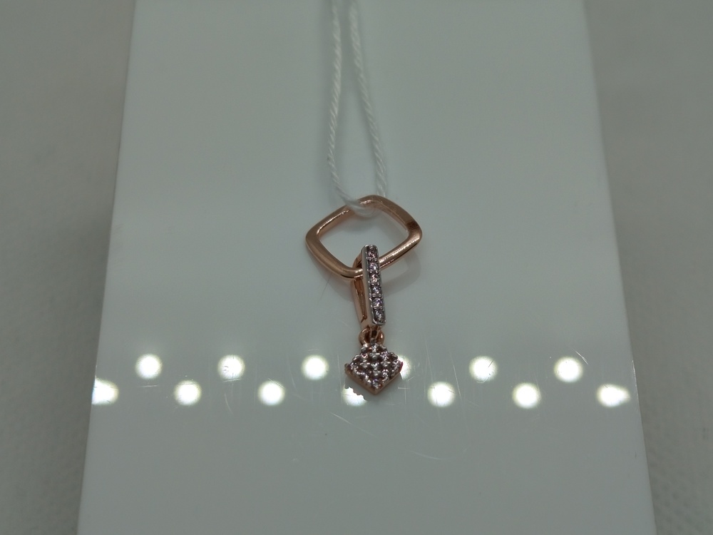 ПОДВЕСКА С КАМНЯМИ (Au 585)