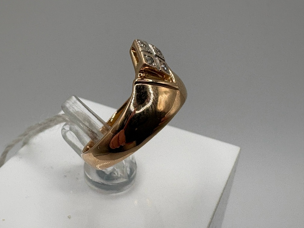 КОЛКМИ585 КОЛЬЦО С КАМНЯМИ (Au 585)