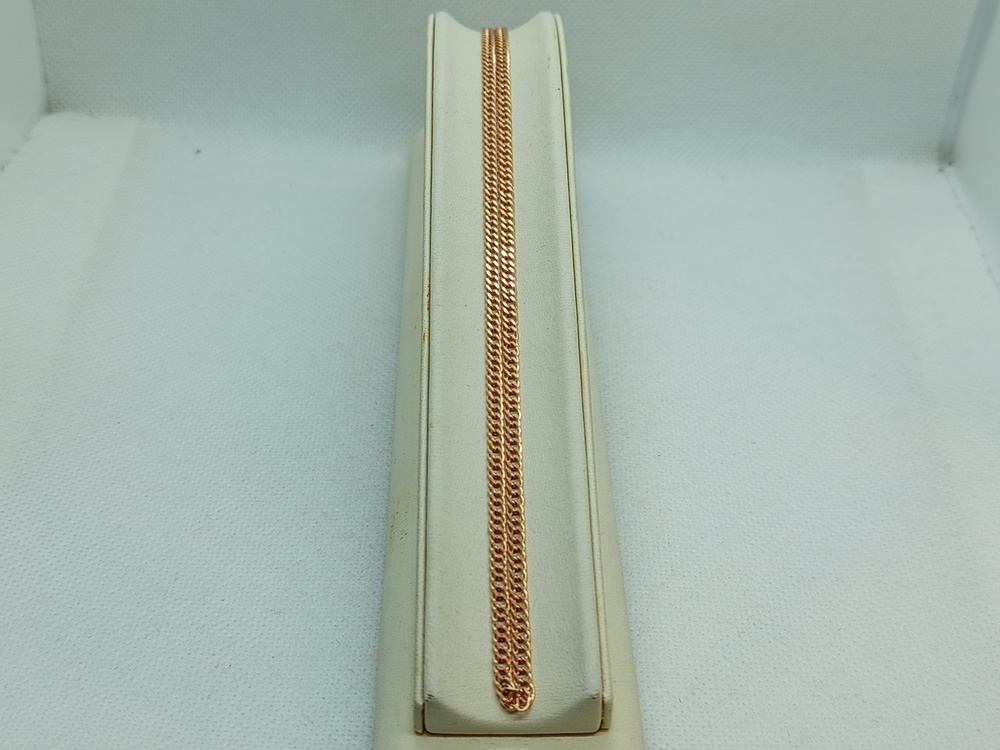 ЦПР2585 ЦЕПЬ ПУСТОТЕЛАЯ Ромб двойной (Au 585)