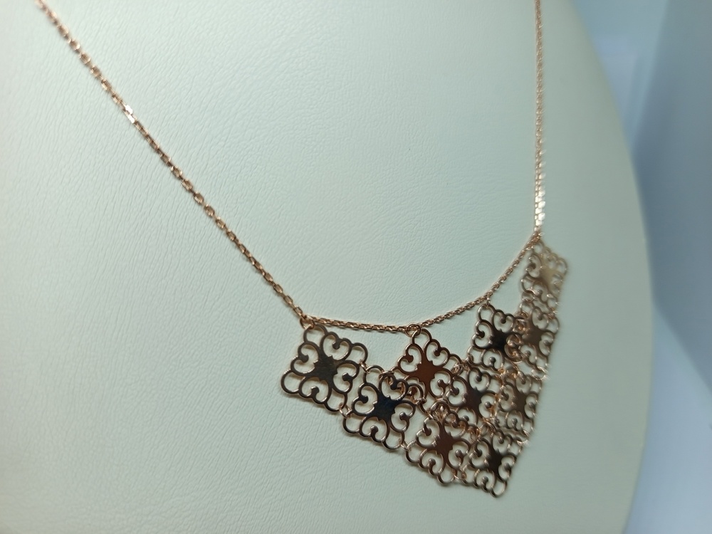 КОЛЬЕ БЕЗ КАМНЯ Au 585