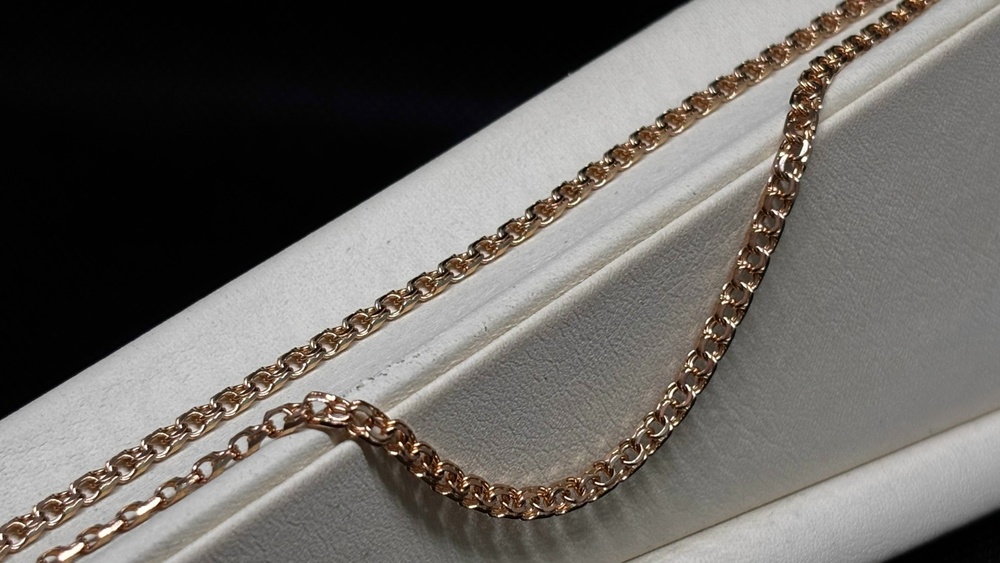 ЦЕПЬ ПОЛНОВЕСНАЯ Бисмарк (Au 585)