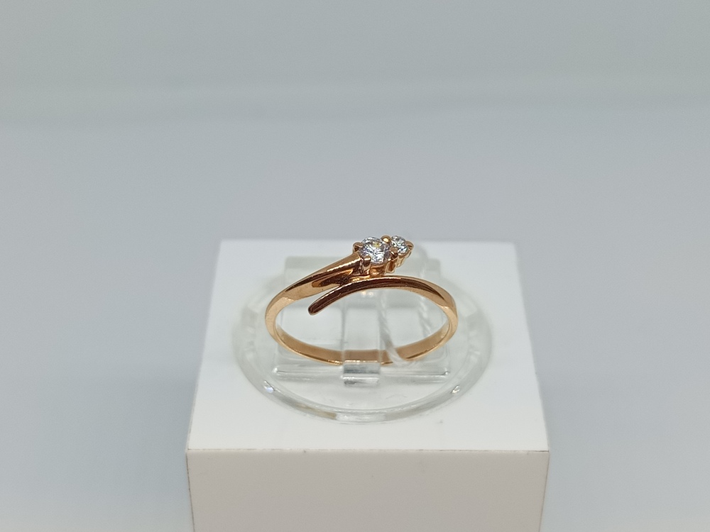 КОЛКМИ585 КОЛЬЦО С КАМНЯМИ (Au 585)