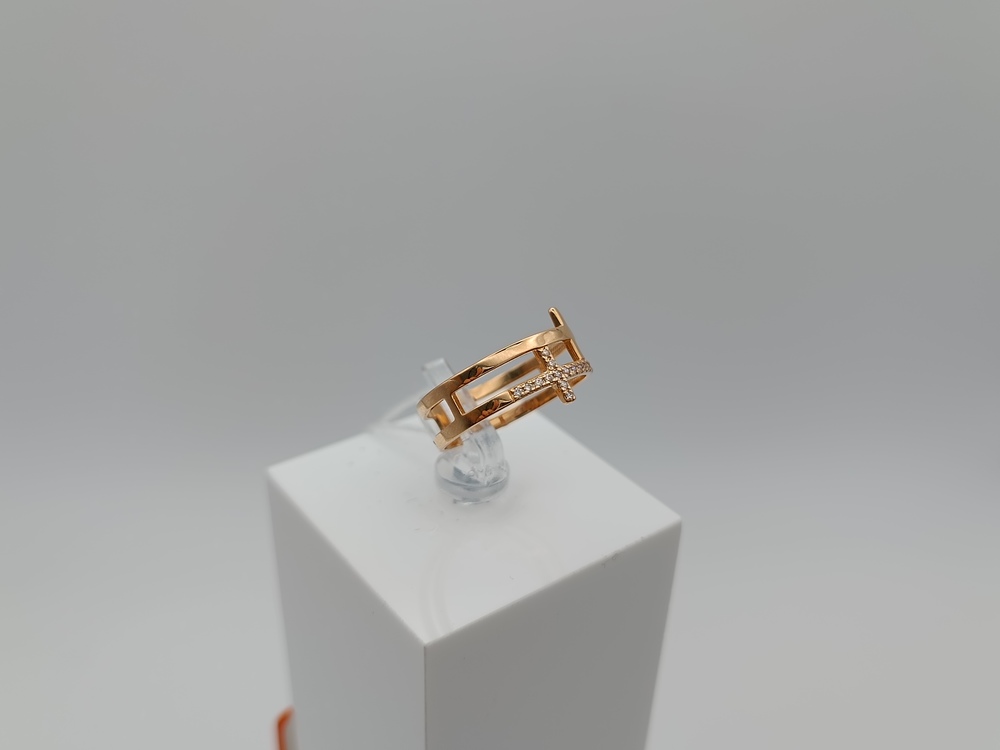 КОЛКМИ585 КОЛЬЦО С КАМНЯМИ (Au 585)