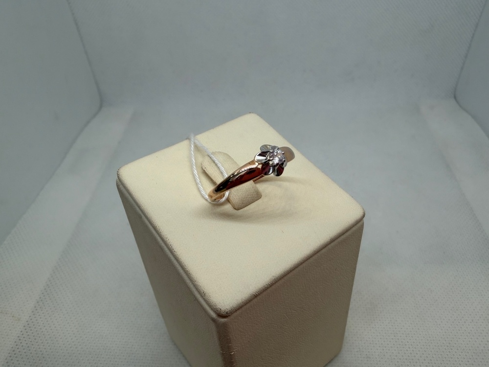 КОЛКМ585 КОЛЬЦО С КАМНЕМ (Au 585)