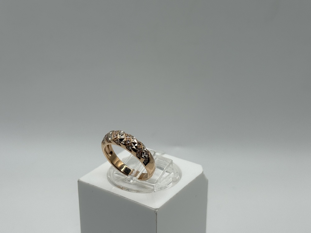 КОЛКМИ585 КОЛЬЦО С КАМНЯМИ (Au 585)