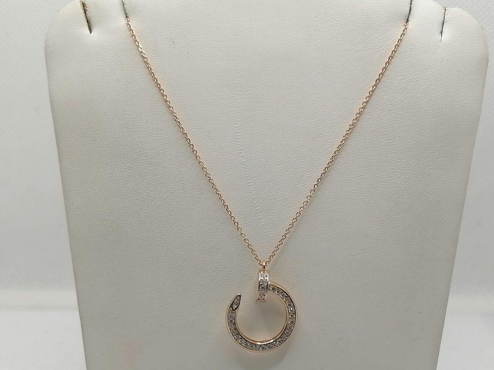 КОЛЬЕ С КАМНЯМИ (Au 585)