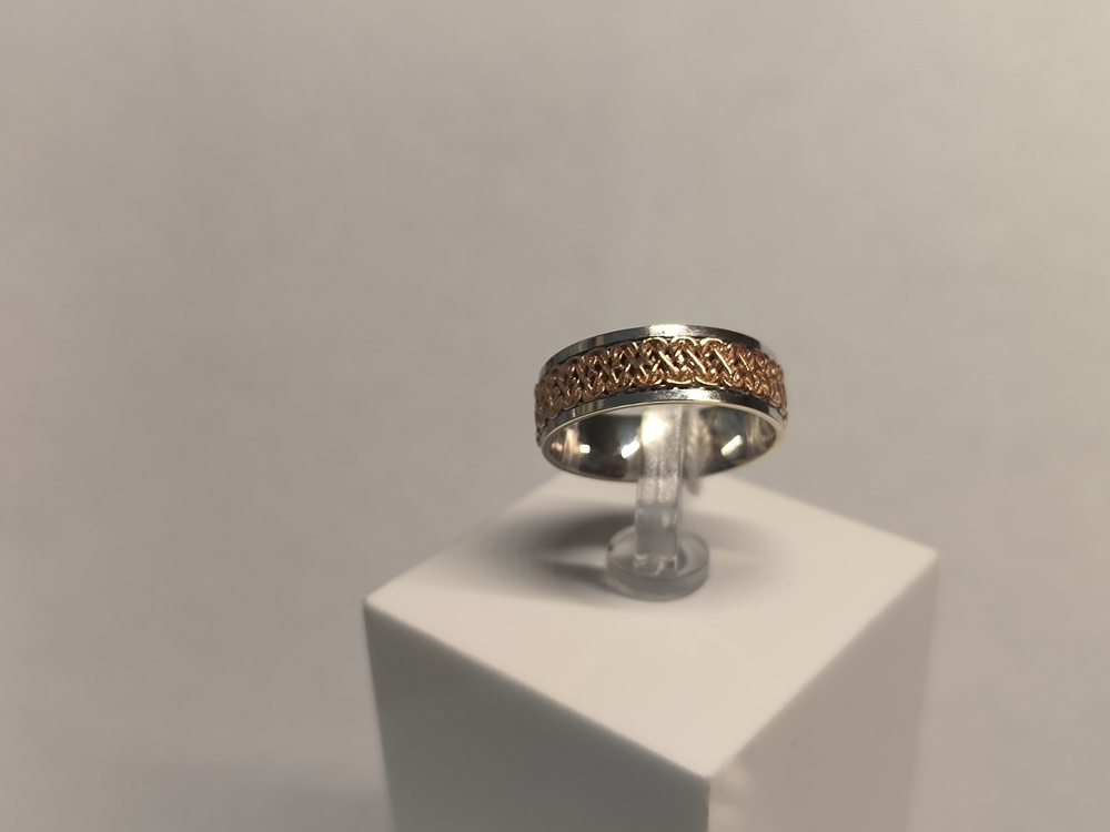 КОЛБКМ585 КОЛЬЦО БЕЗ КАМНЯ (Au 585)