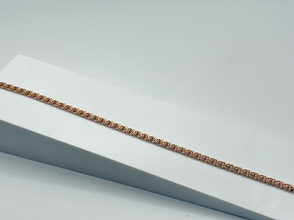 7060200-20 БРАСЛЕТ ПОЛНОВЕСНЫЙ Бисмарк (Au 585)