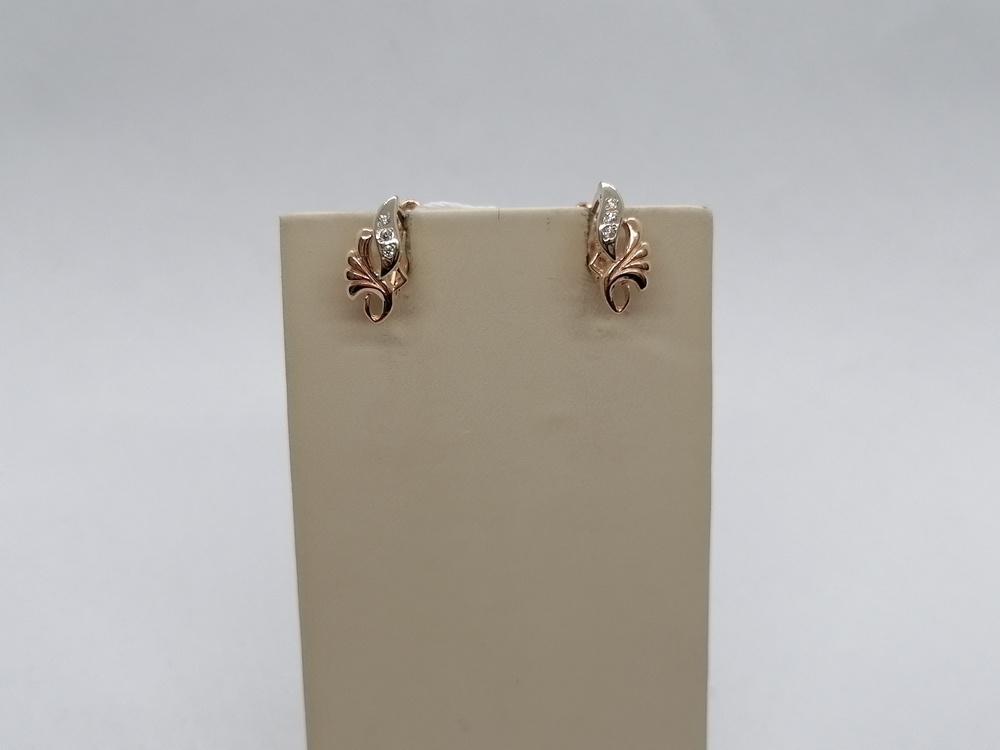 СЕРЬГИ С КАМНЯМИ (Au 585)