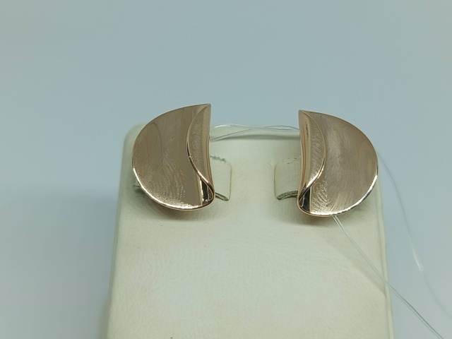 СЕРЬГИ БЕЗ КАМНЯ (Au 585)