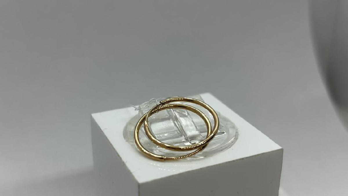 СЕРЬГИ КОНГО без камня (Au 585)