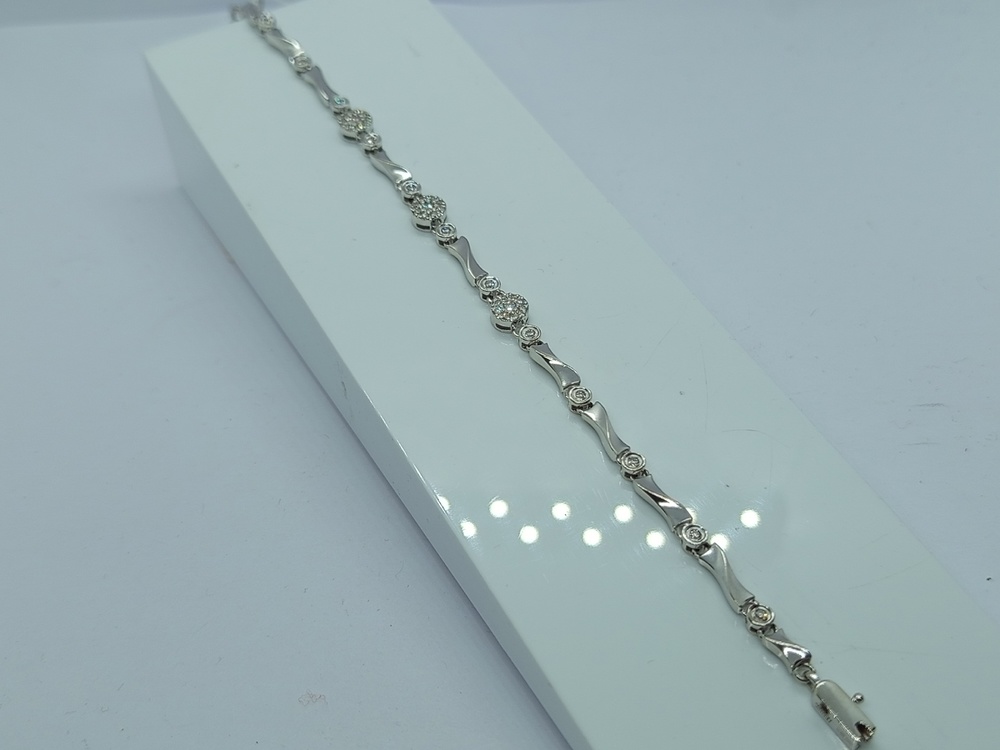 БРАСЛЕТ БРИЛЛИАНТ Au 585