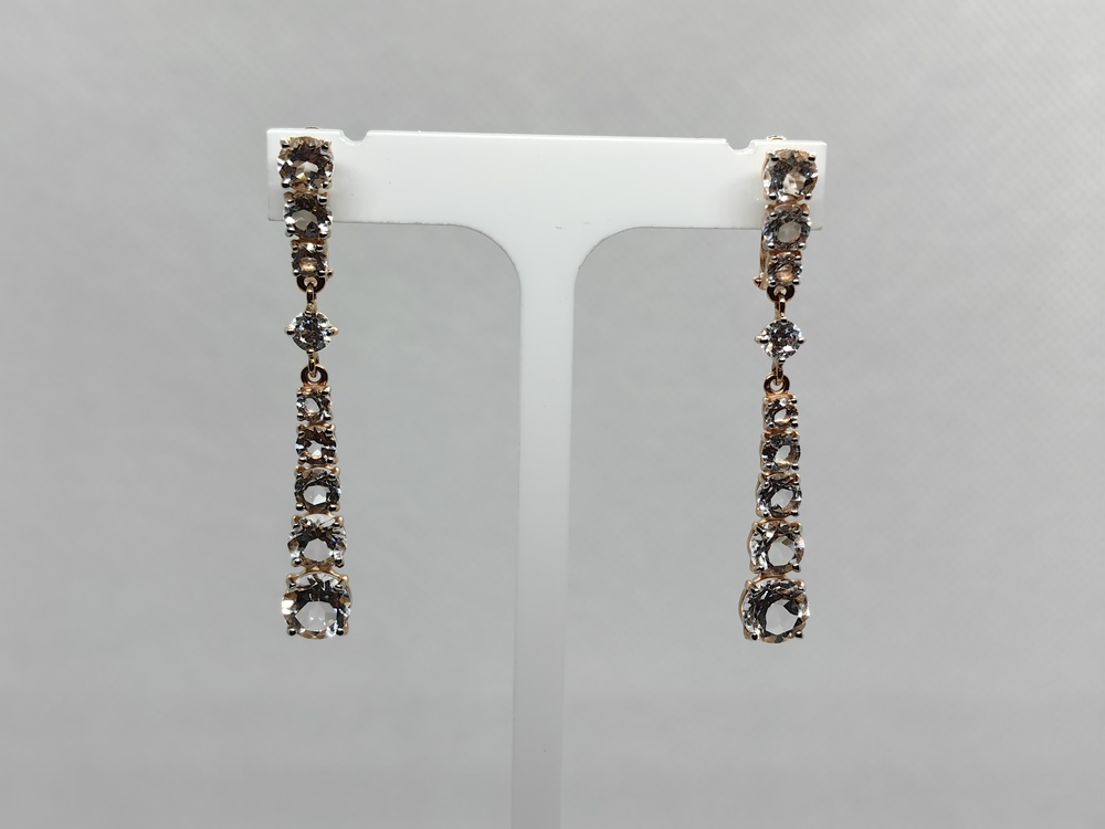 СЕРЬГИ С КАМНЯМИ (Au 585)