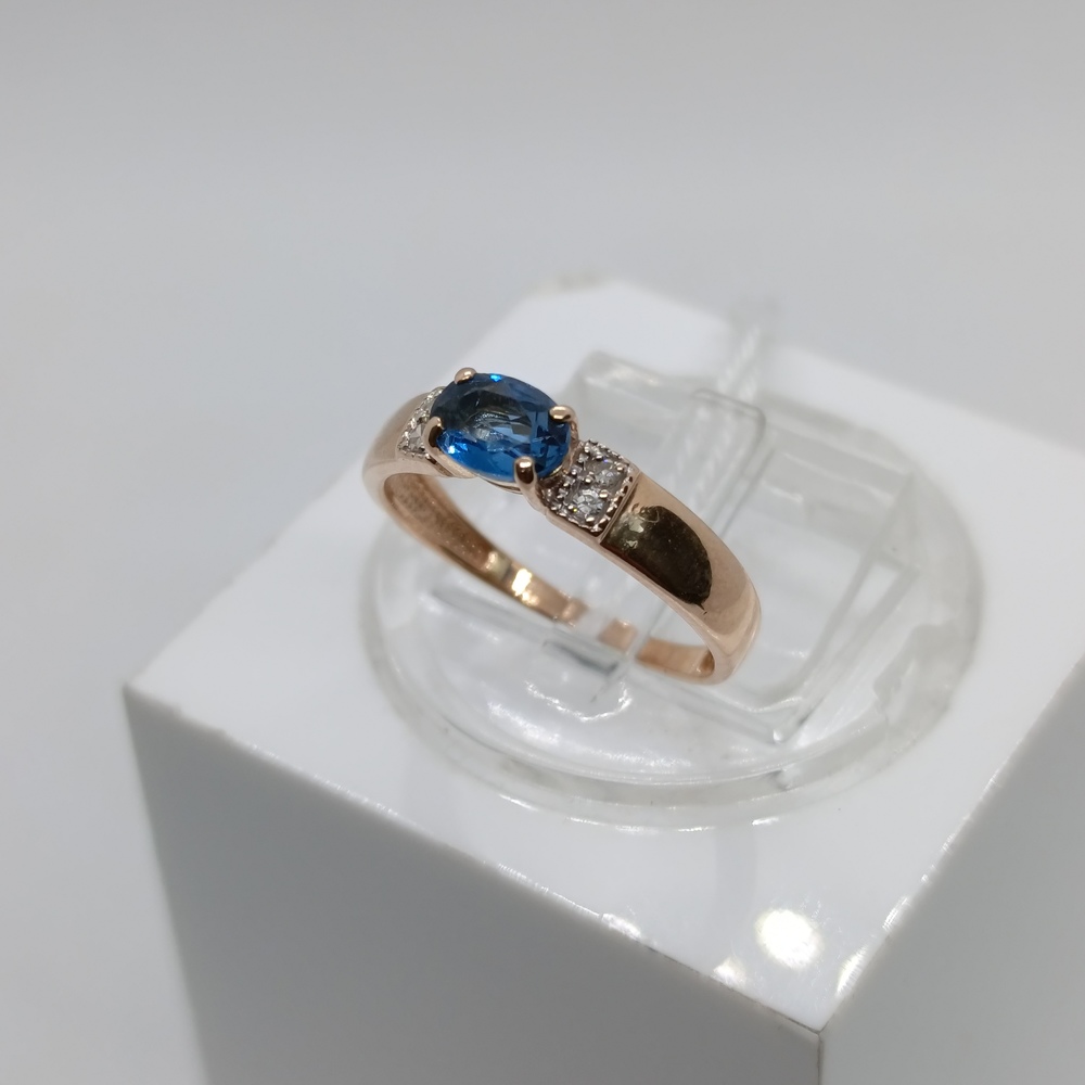 КОЛЬЦО БРИЛЛИАНТ Au 585