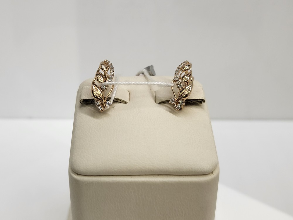 СЕРЬГИ С КАМНЯМИ (Au 585)