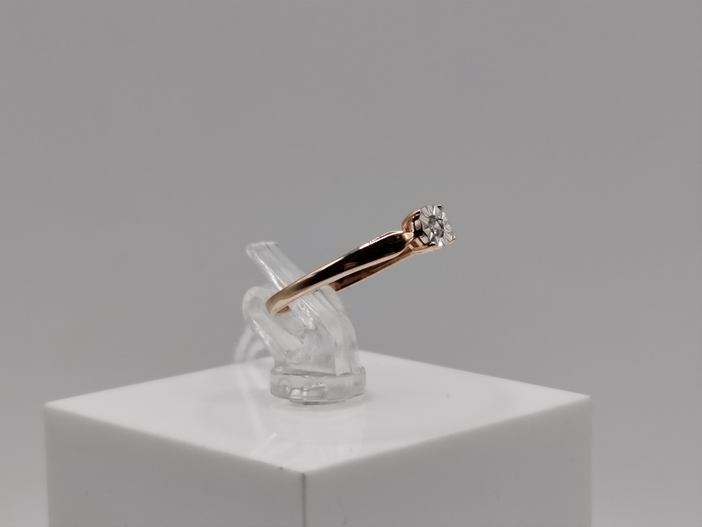 КОЛЬЦО БРИЛЛИАНТ Au 585