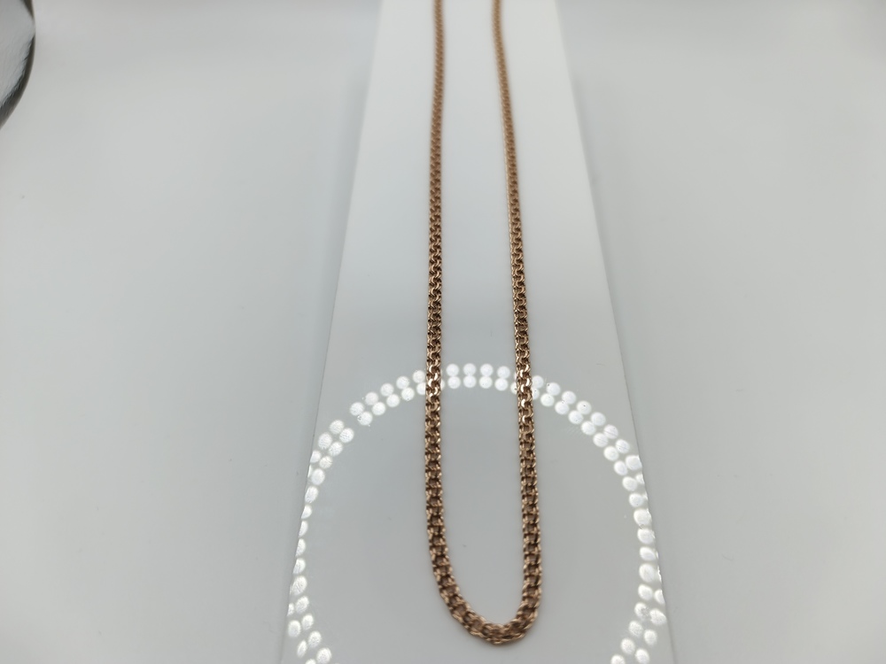 ЦЕПЬ ПУСТОТЕЛАЯ Бисмарк (Au 585)