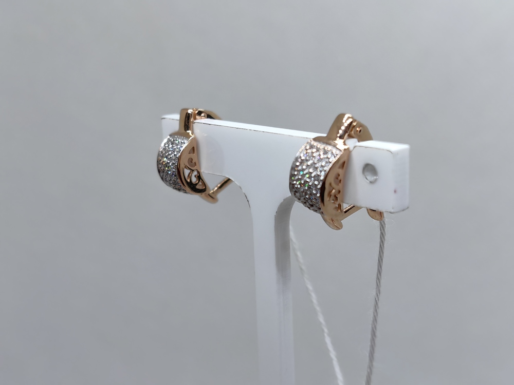 СЕРЬГИ С КАМНЯМИ (Au 585)