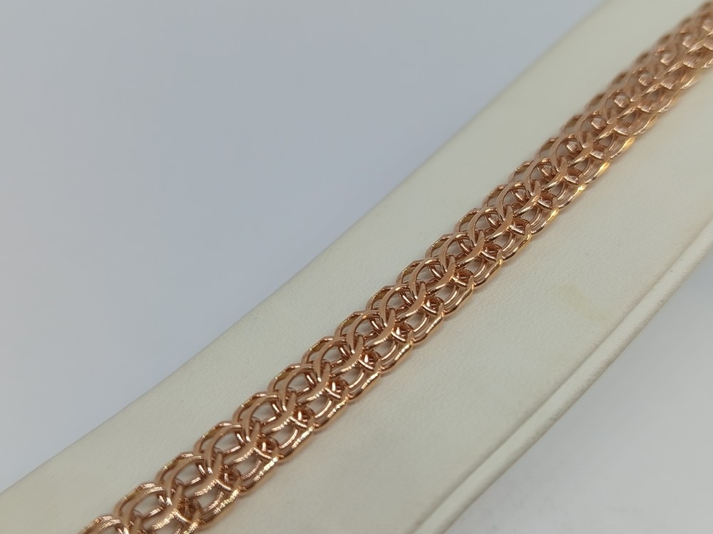 БРАСЛЕТ ПОЛНОВЕСНЫЙ Итальянка Au 585