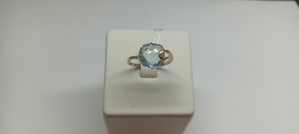 КОЛКМ585 КОЛЬЦО С КАМНЕМ (Au 585)