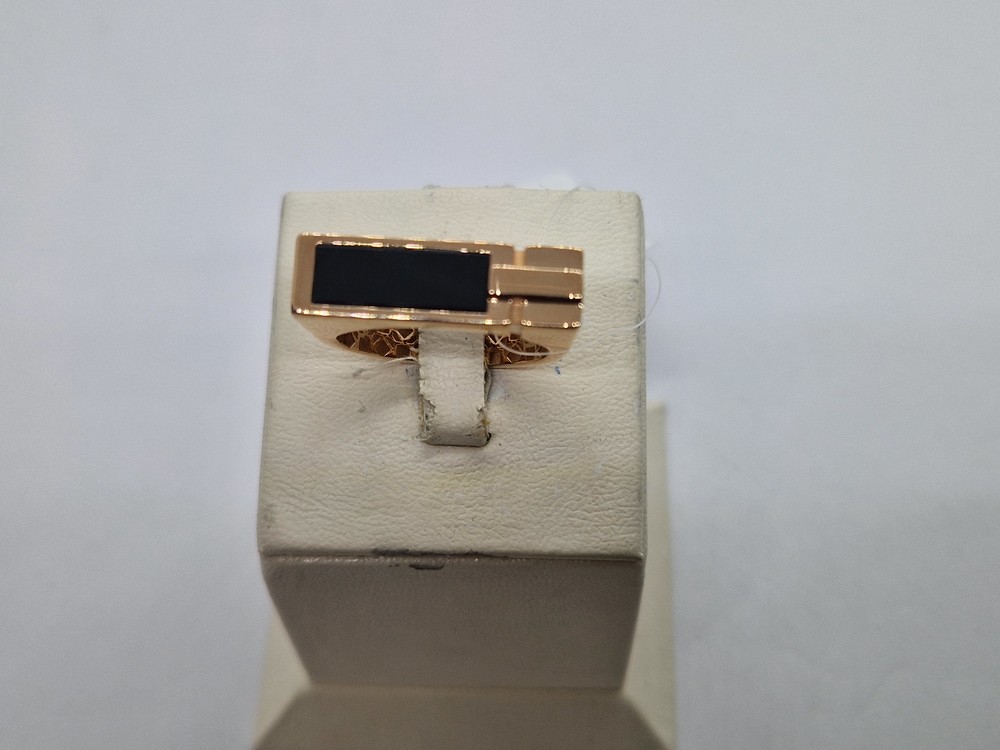 КОЛЬЦО ПЕЧАТКА с камнем (Au 585)