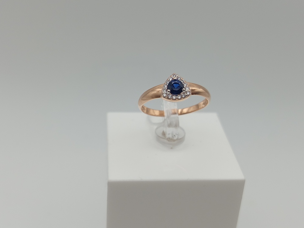 КОЛКМИ585 КОЛЬЦО С КАМНЯМИ (Au 585)