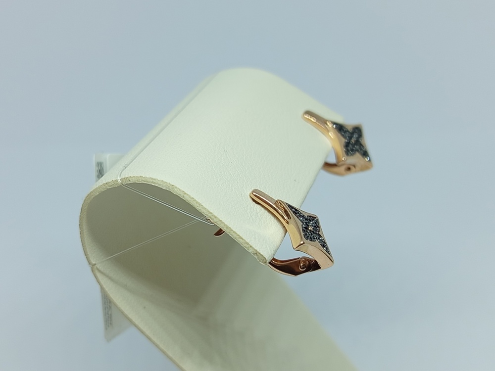 СЕРЬГИ С КАМНЯМИ (Au 585)