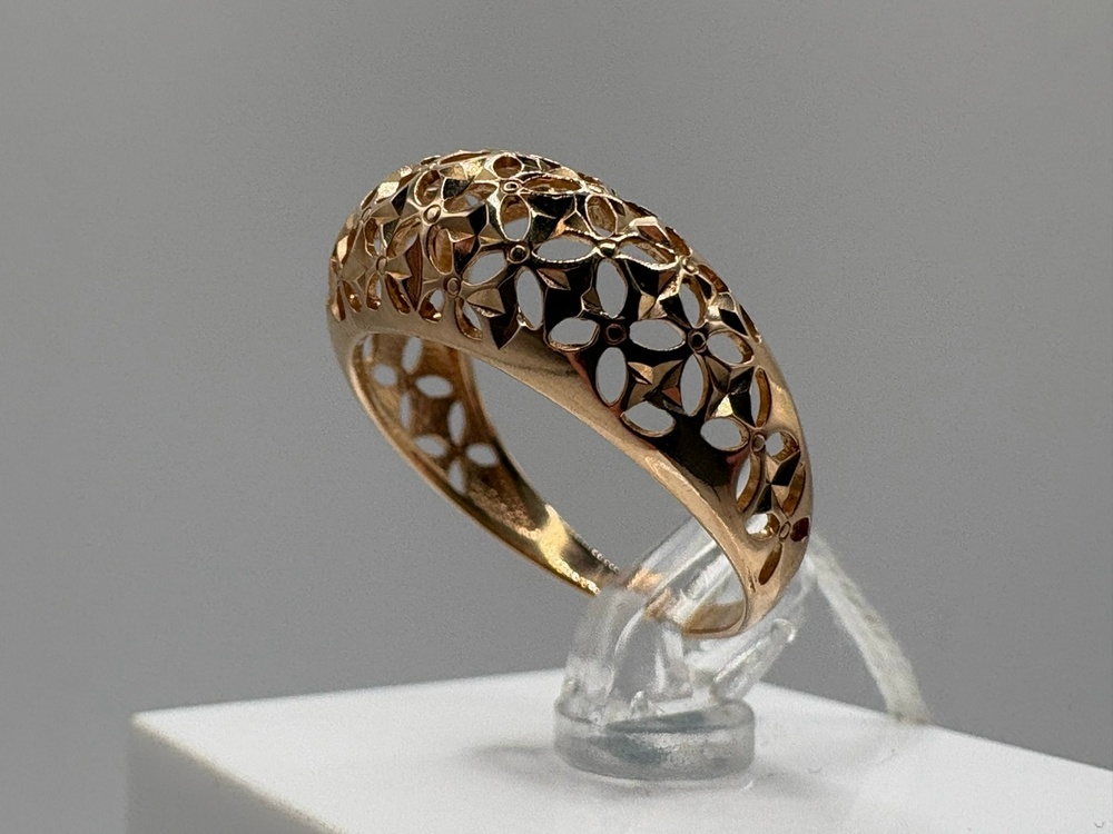 КОЛБКМ585 КОЛЬЦО БЕЗ КАМНЯ (Au 585)