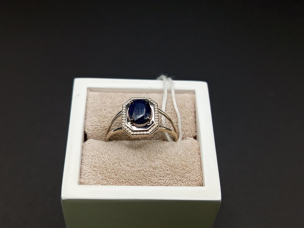 КОЛКМ585 КОЛЬЦО С КАМНЕМ (Au 585)