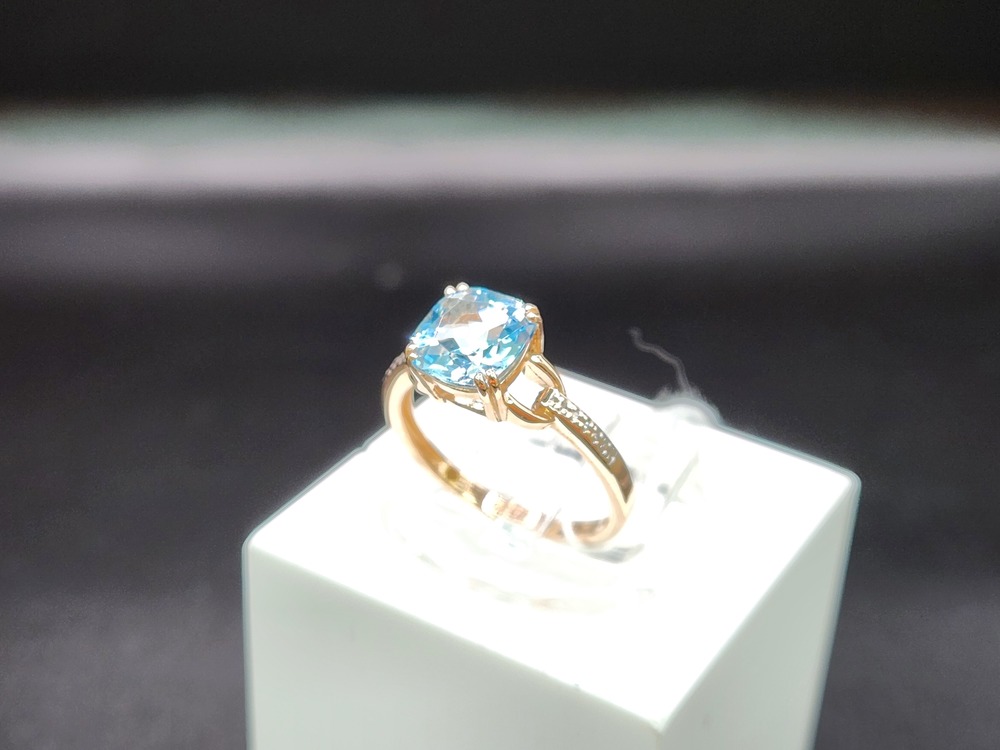 КОЛЬЦО БРИЛЛИАНТ Au 585