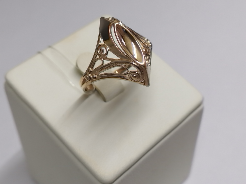 КОЛЬЦО БЕЗ КАМНЯ (Au 585)