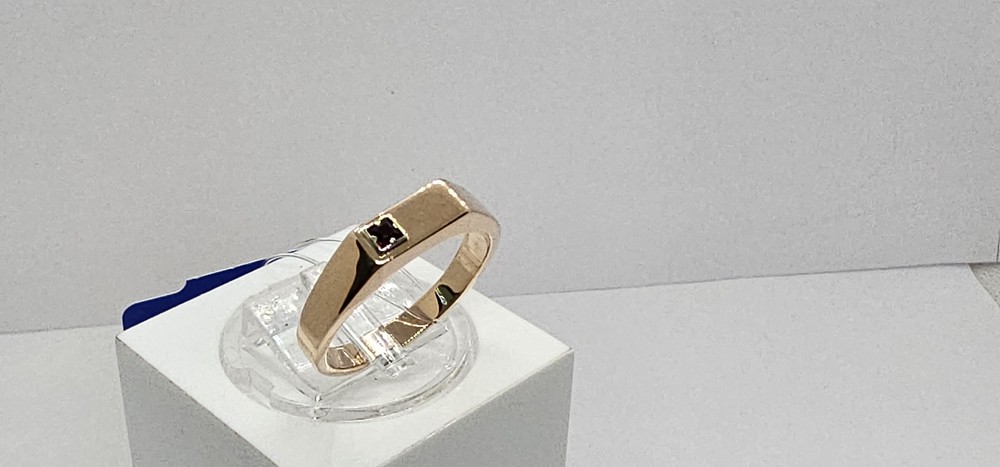 КОЛЬЦО ПЕЧАТКА с камнем (Au 585)